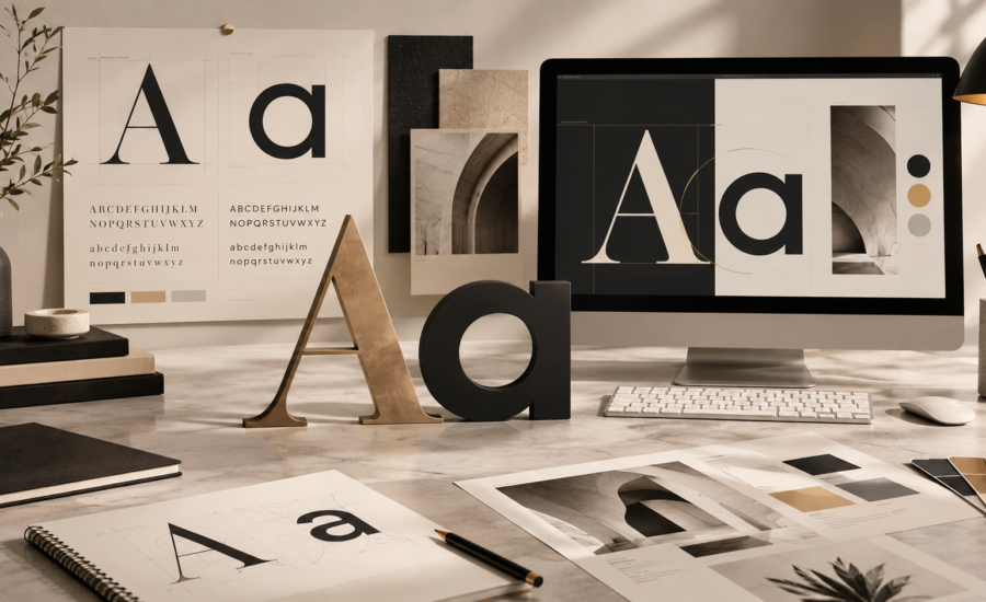 how to pair serif and sans serif fonts
