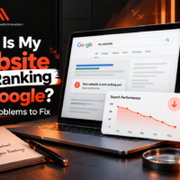website not ranking on google