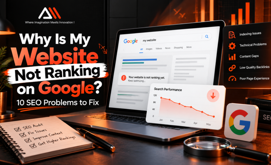 website not ranking on google