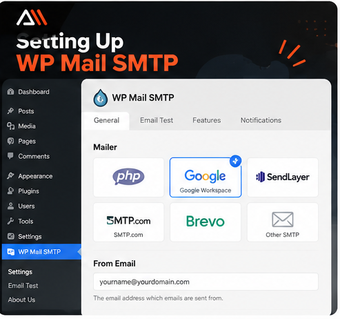 WordPress contact form not sending emails