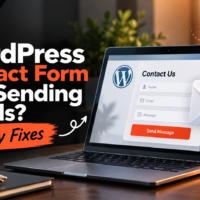 WordPress contact form not sending emails