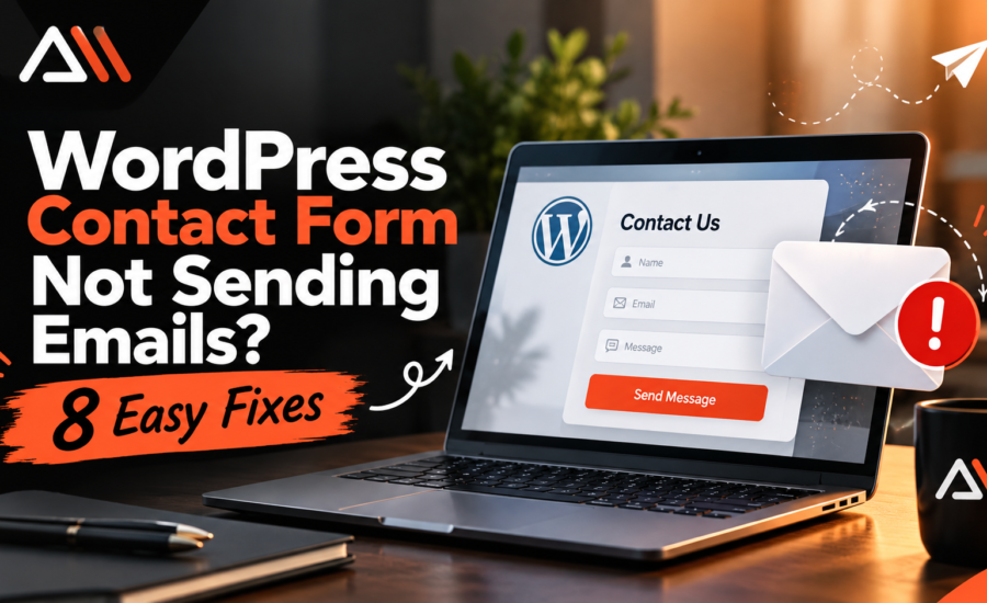 WordPress contact form not sending emails