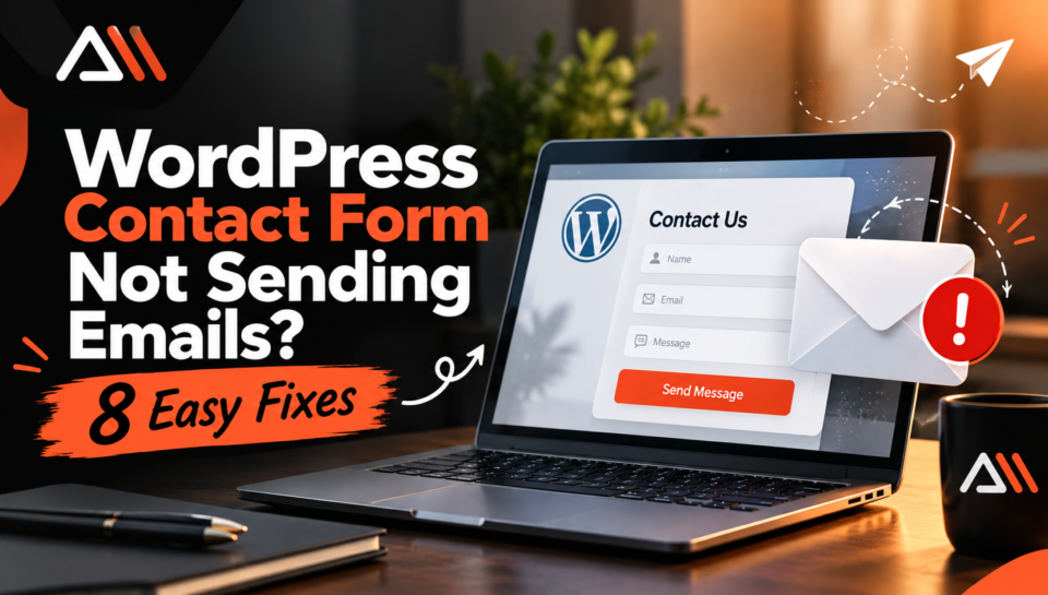 WordPress contact form not sending emails